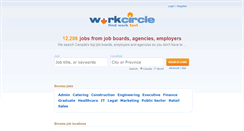 Desktop Screenshot of canada.workcircle.com