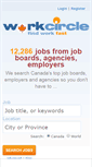 Mobile Screenshot of canada.workcircle.com